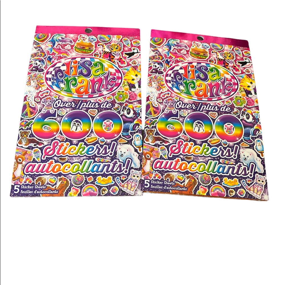 Lisa‎ Frank Sticker Book Bundle